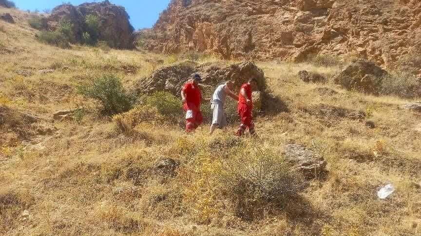 نجات گردشگر مصدوم در دره جرمی ارومیه