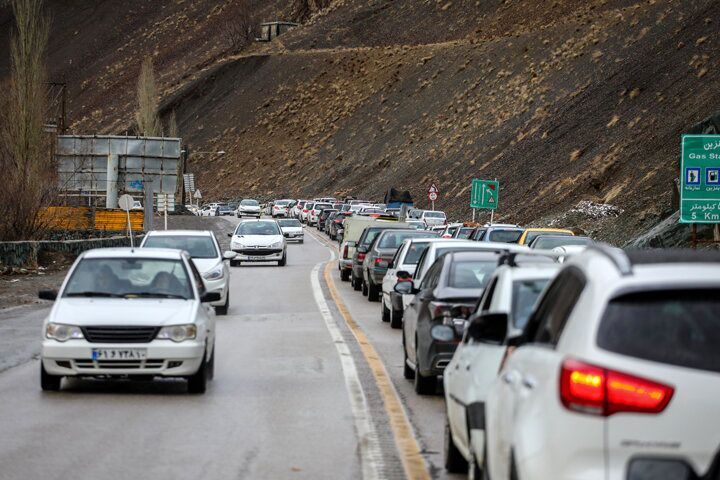 ترافیک سنگین در جاده‌های مازندران/ ادامه محدودیت‌ها