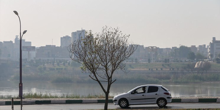 آلودگی هوا در ۱۰ شهر خوزستان