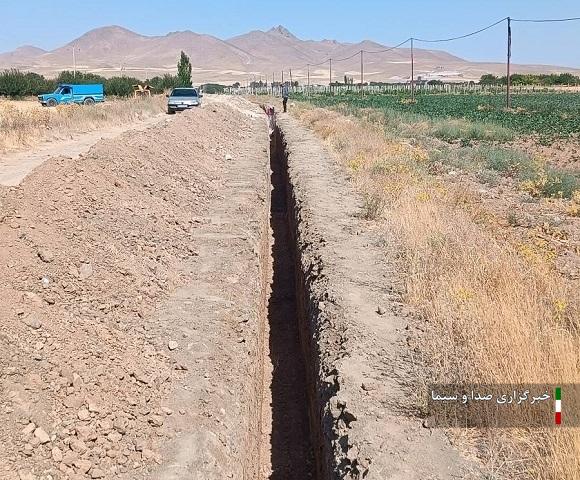 وارد مدار بهره برداری شدن چاه جدید روستای برده‌میش مهاباد