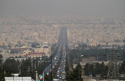 هوا در اصفهان همچنان آلوده است