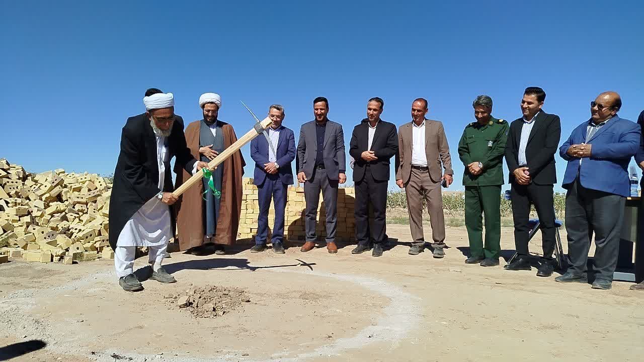 آغاز ساخت آموزشگاه روستایی خیرساز در خواف