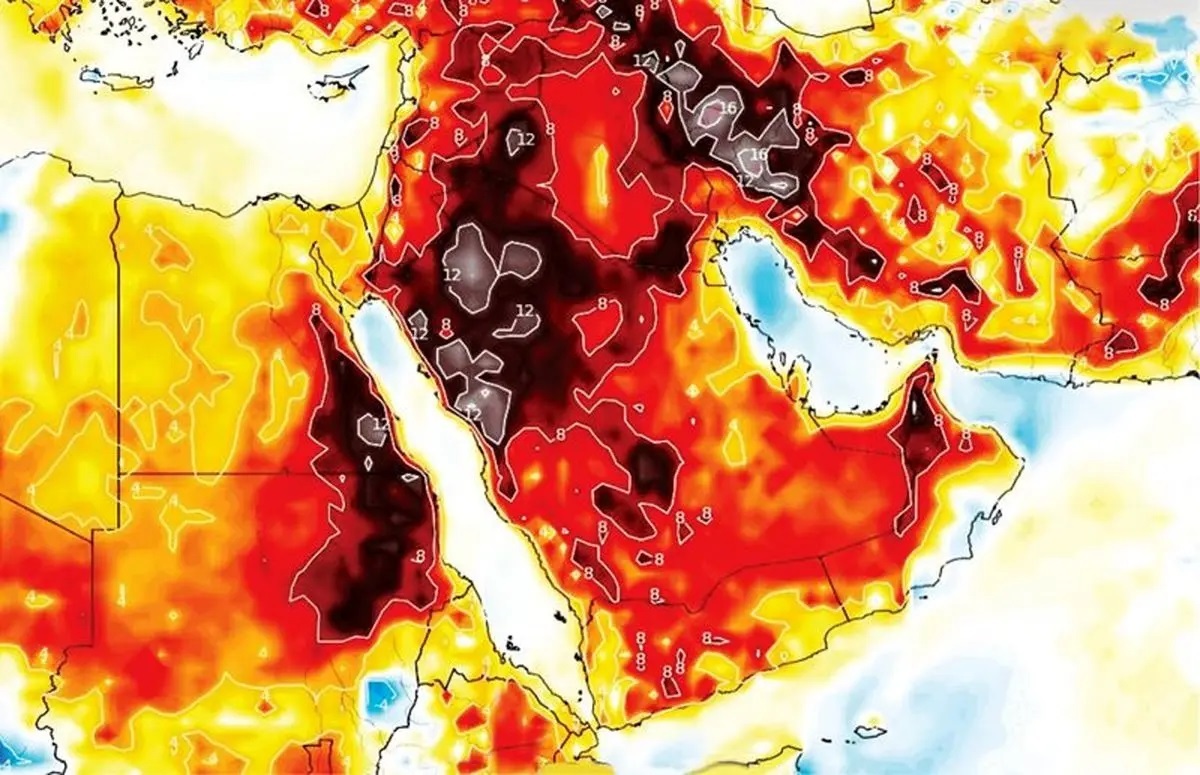 آبادان در فهرست گرمترین شهر‌های جهان