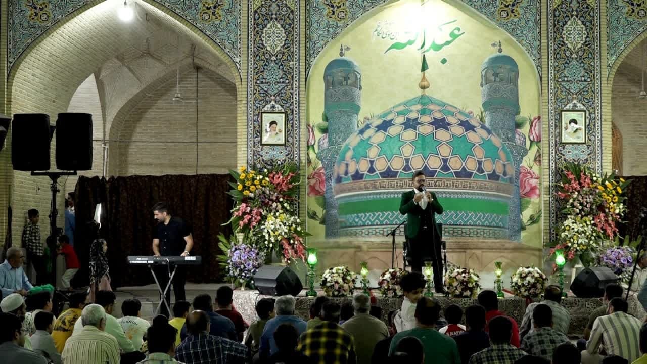 جشن میلاد امامزاده عبدالله در بافق