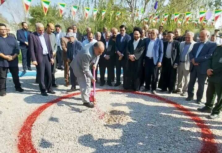 آغاز ساخت مرکز اهدای خون شهر قهدریجان در شهرستان فلاورجان