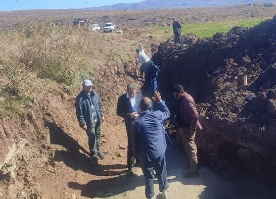 رفع مشکل کمبود آب شرب در روستای قره آغاج شهرستان خوی