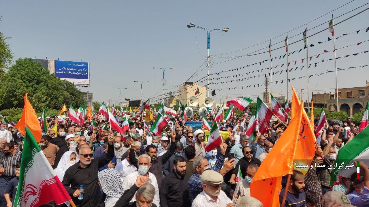 برگزاری راهپیمایی جمعه‌های خشم در حمایت از حزب‌الله و مردم مظلوم لبنان و فلسطین