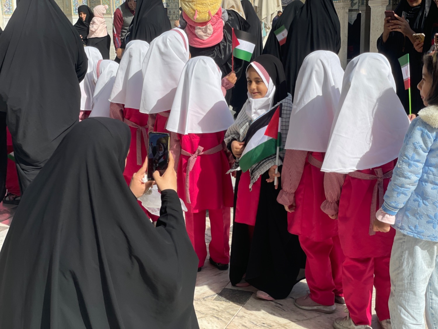 برگزاری مراسم همبستگی با کودکان فلسطین در حرم مطهر رضوی برگزاری مراسم همبستگی با کودکان فلسطین در حرم مطهر رضوی