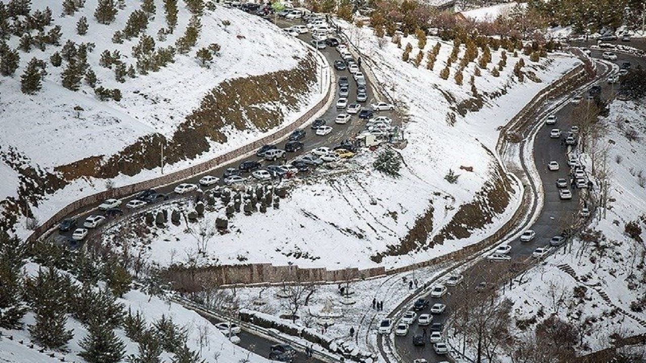 برف و سرما در راه کردستان