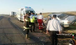 حوادث رانندگی در  جاده های استان اردبیل با  ۱۲ مصدوم