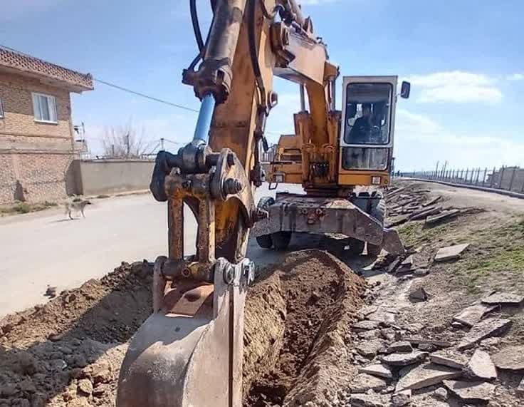 اجرای طرح تامین آب چهار روستایی در شهرستان میاندوآب