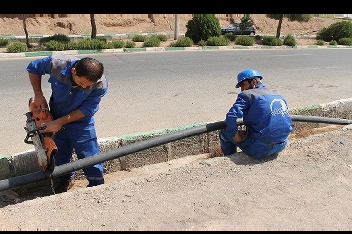 آغاز فروش انشعابات فاضلاب در شهر قاین