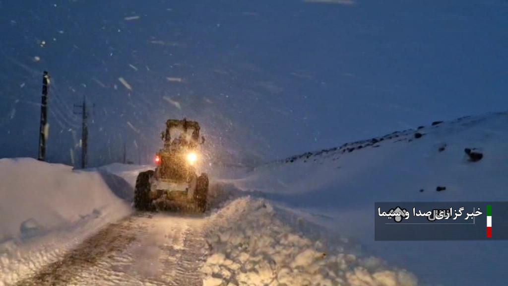 بازگشایی راه ۲۴ روستای خلخال