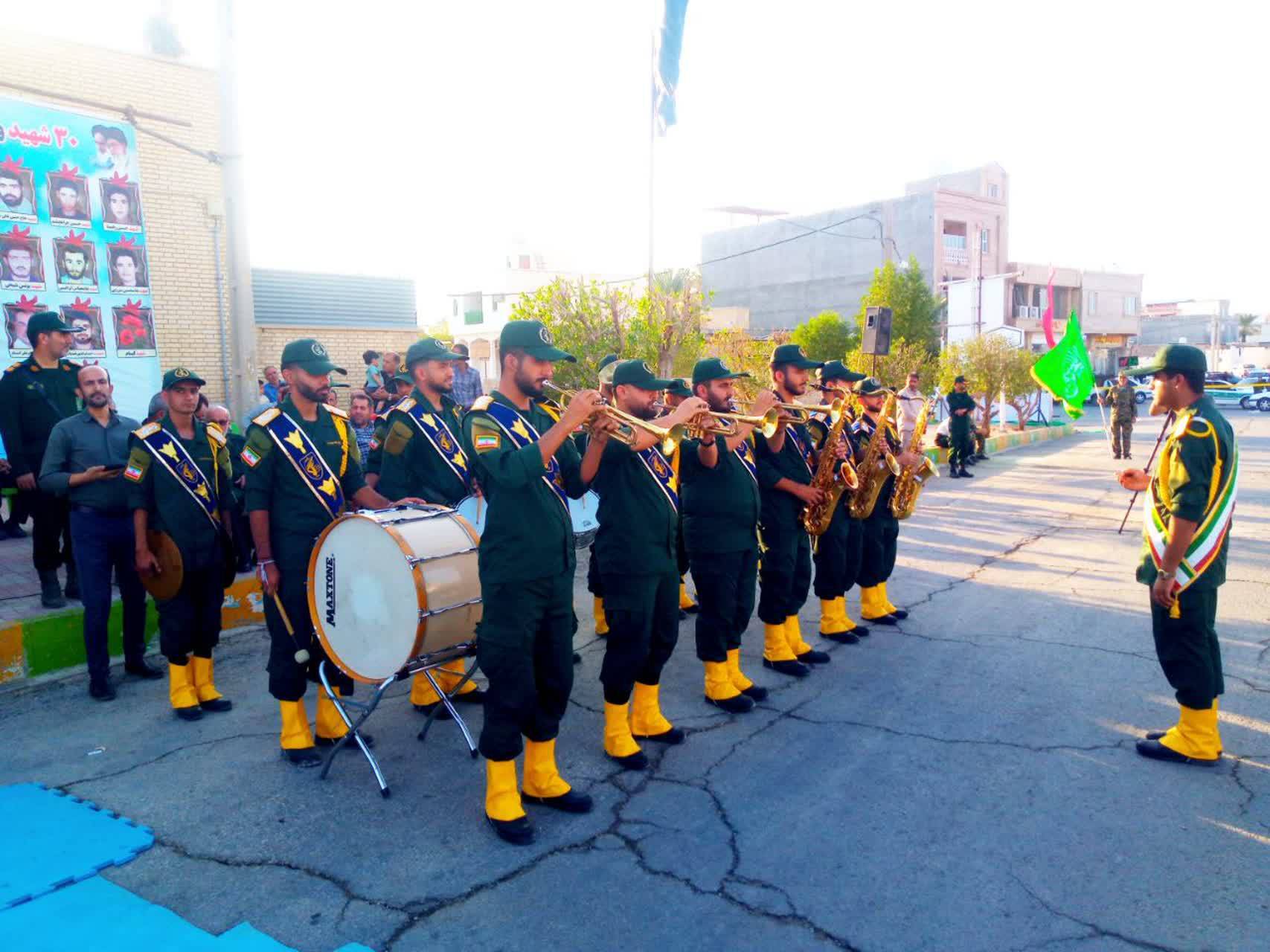 اجتماع رزمندگان فاطمی بخش گله دار شهرستان مهر