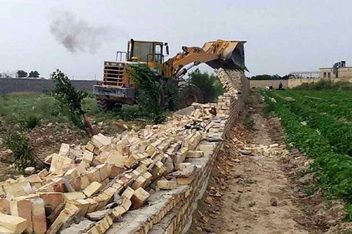 شناسایی ۹ هزار متر مربع تغییر کاربری غیر مجاز اراضی در خوزستان