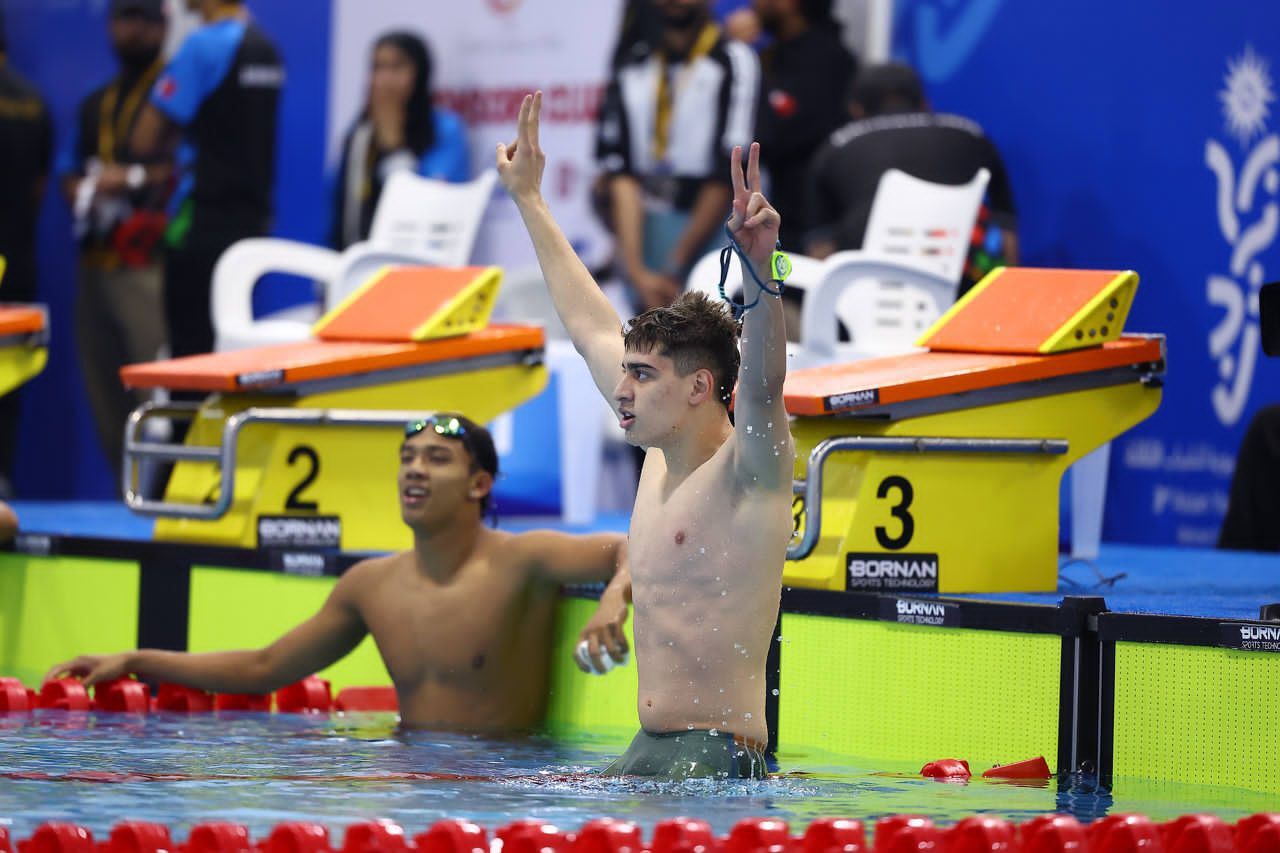 درخشش دوباره پدیده شنای ایران؛ غلامی دومین طلا را ضرب کرد درخشش دوباره پدیده شنای ایران؛ غلامی دومین طلا را ضرب کرد