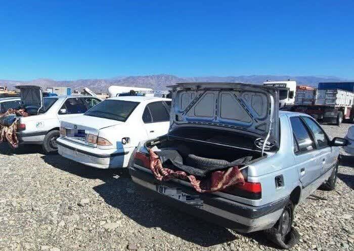 زمین گیر شدن خودروهای سوختی در قاینات زمین گیر شدن خودروهای سوختی در قاینات