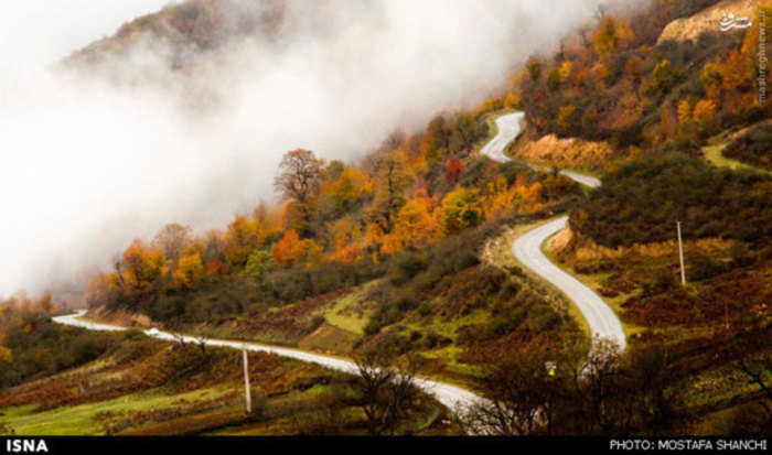               طبیعت پاییزی مازندران 