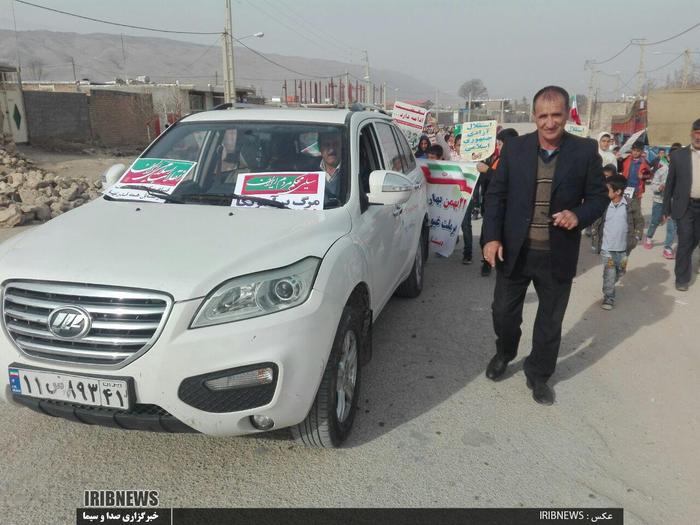 راهپیمایی با شکوه مردم بخش سوری شهرستان رومشکان در 22بهمن 1396
عکاس: علی شیخی
