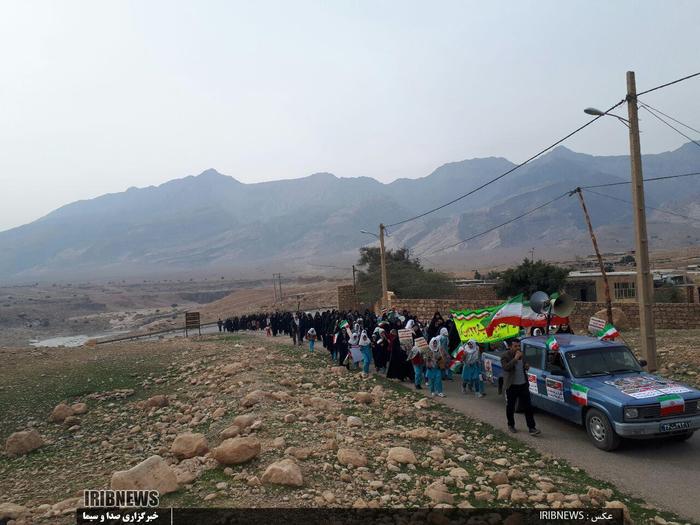 راهپیمایی دهستان پاعلم