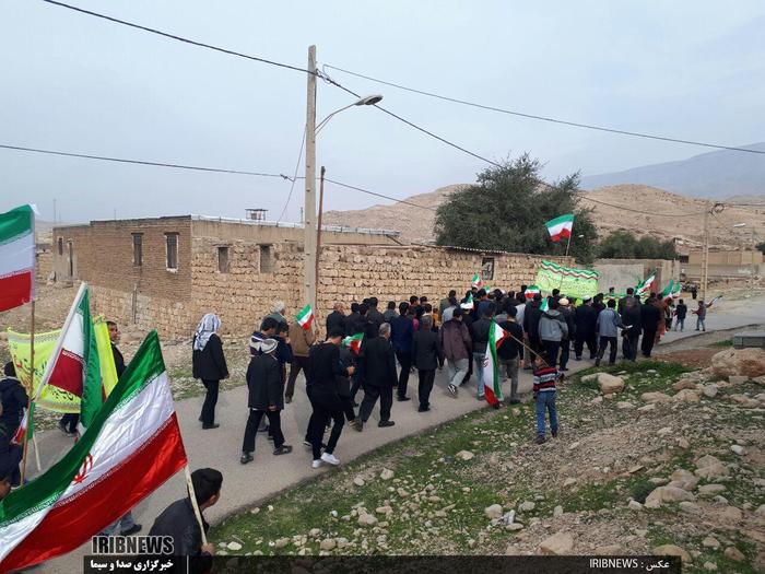 راهپیمایی دهستان پاعلم