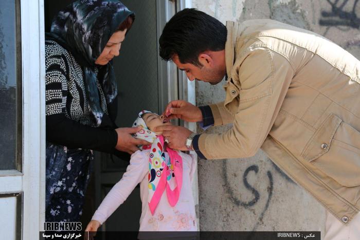 آغاز طرح واکسیناسیون فلج اطفال کودکان زیر ۵ سال روستایی