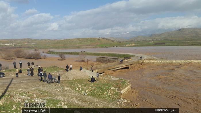 خسارتهای سیل در لرستان