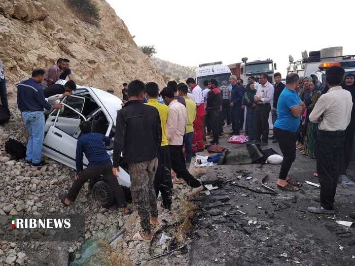 کشته شدن 3 نفر در تصادف جاده یاسوج به اصفهان