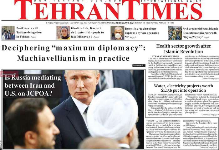 Is russia mediating between iran and u.s. on JCPOA