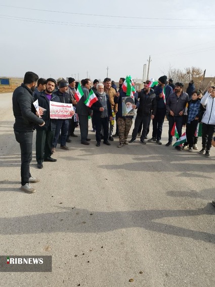 حضور مردم روستای ولدآباد دشتابی در راهیپمایی ۲۲ بهمن ۱۴۰۱